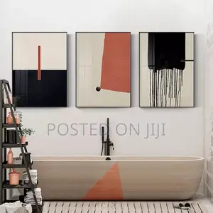 Colorful Geometric Abstract Painting