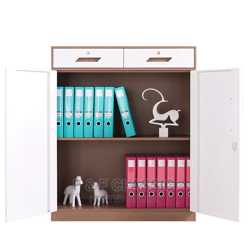 Medium Height Metal Bookshelve