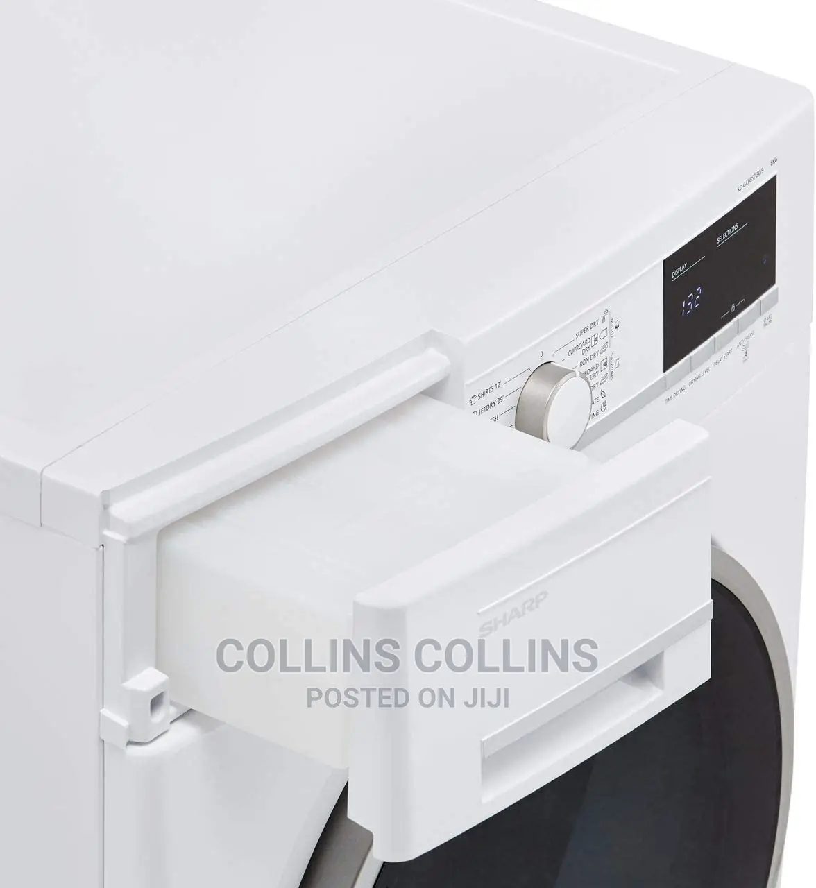 Sharp 8kg Condenser Tumble Dryer