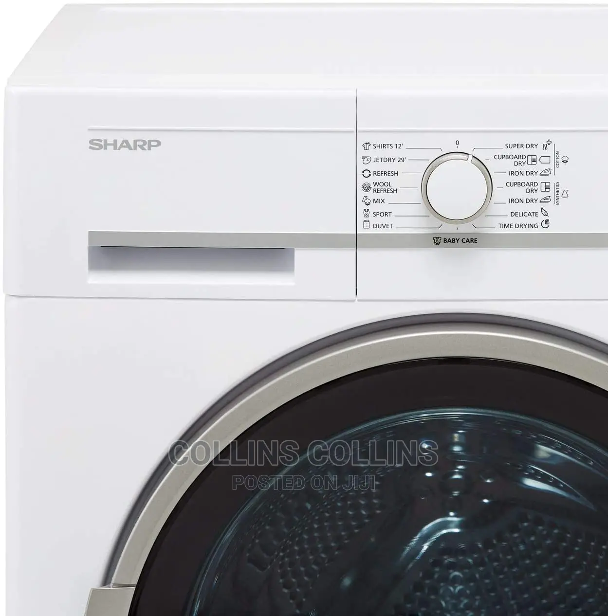 Sharp 8kg Condenser Tumble Dryer