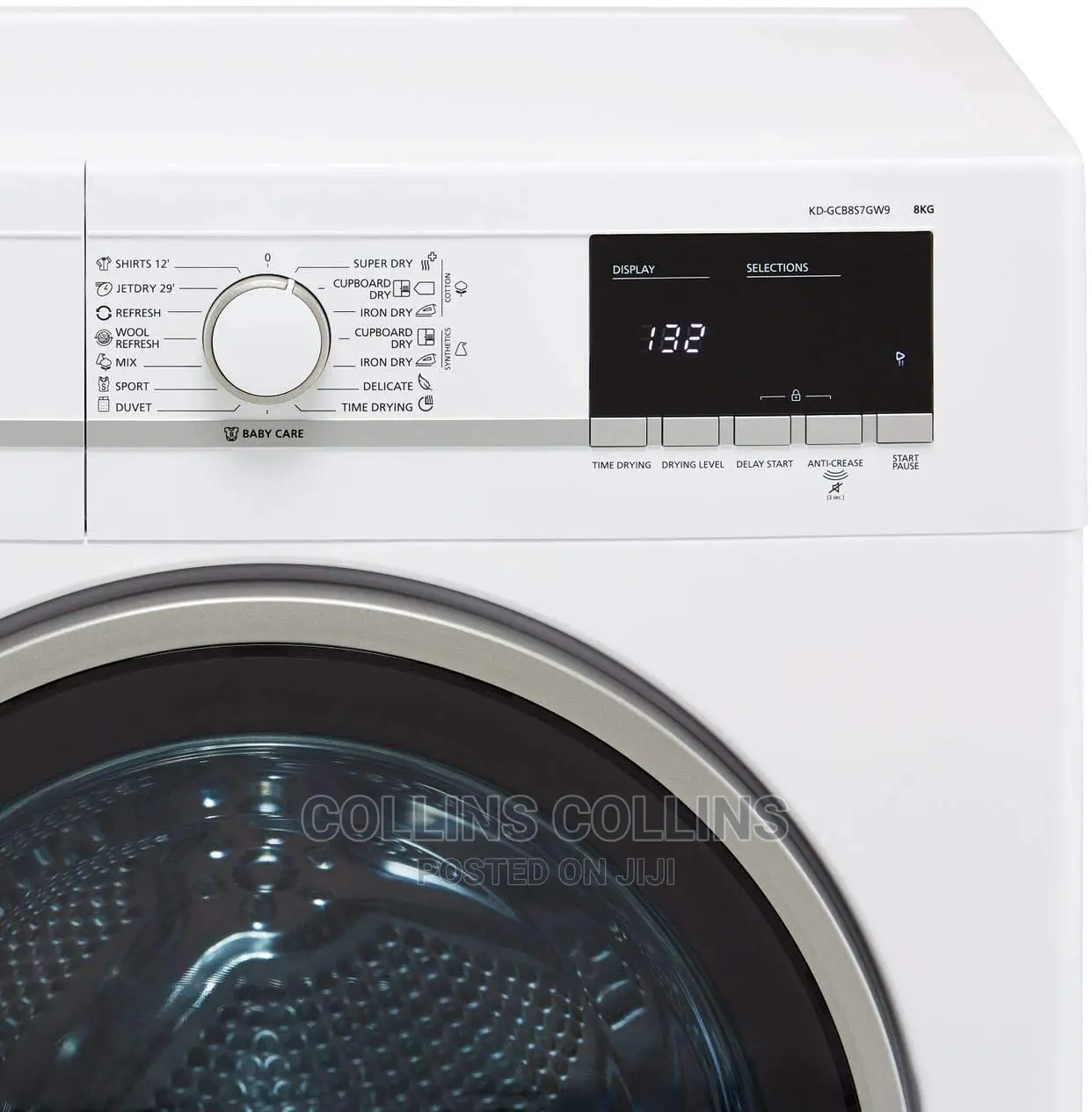 Sharp 8kg Condenser Tumble Dryer