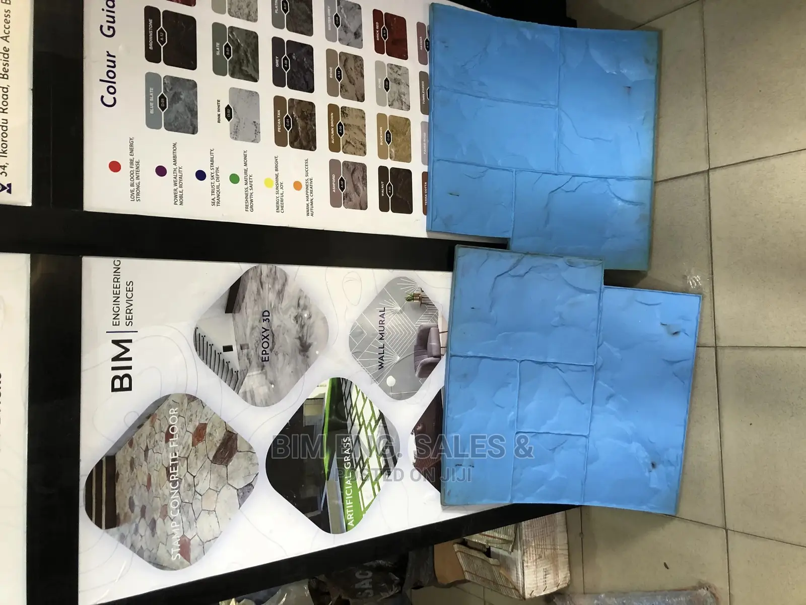 Ashler Stone Rubber Mold Marts for Flooring