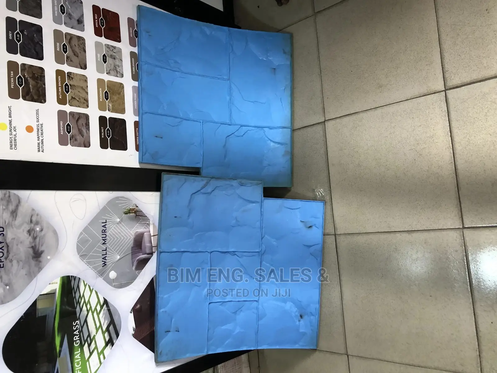 Ashler Stone Rubber Mold Marts for Flooring