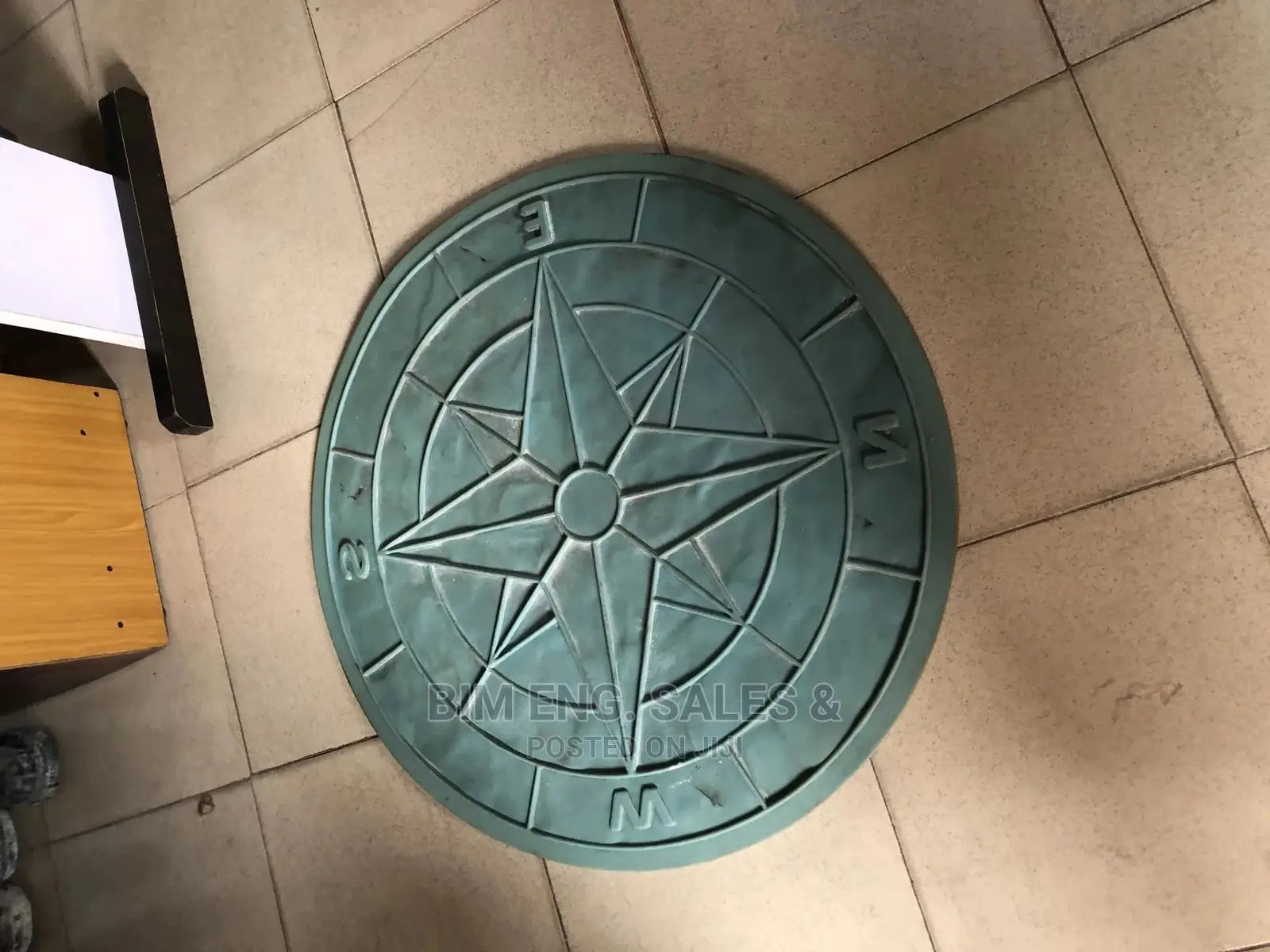Compass Star Circle Mold Mart Rubber