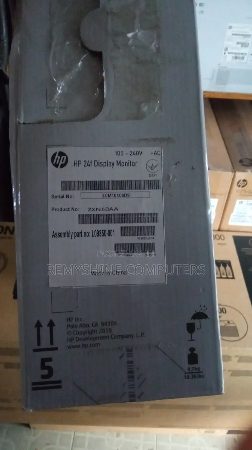 Hp 24f Display Monitor 24inches