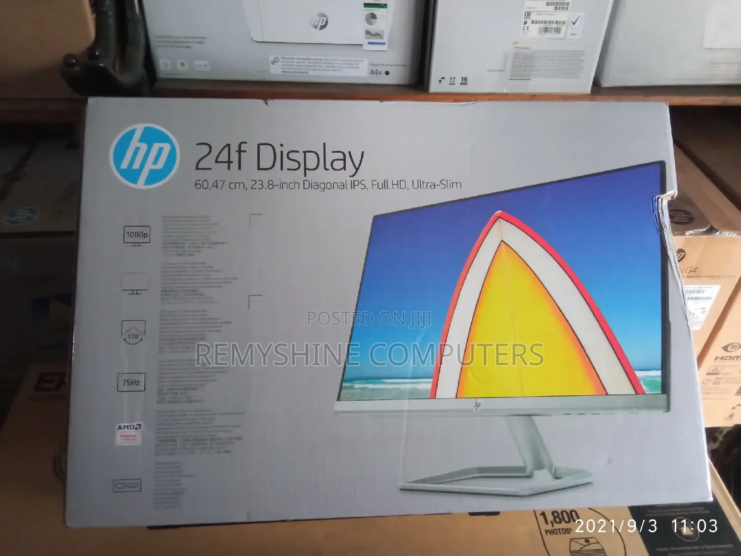 Hp 24f Display Monitor 24inches