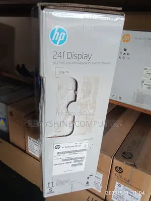 Hp 24f Display Monitor 24inches