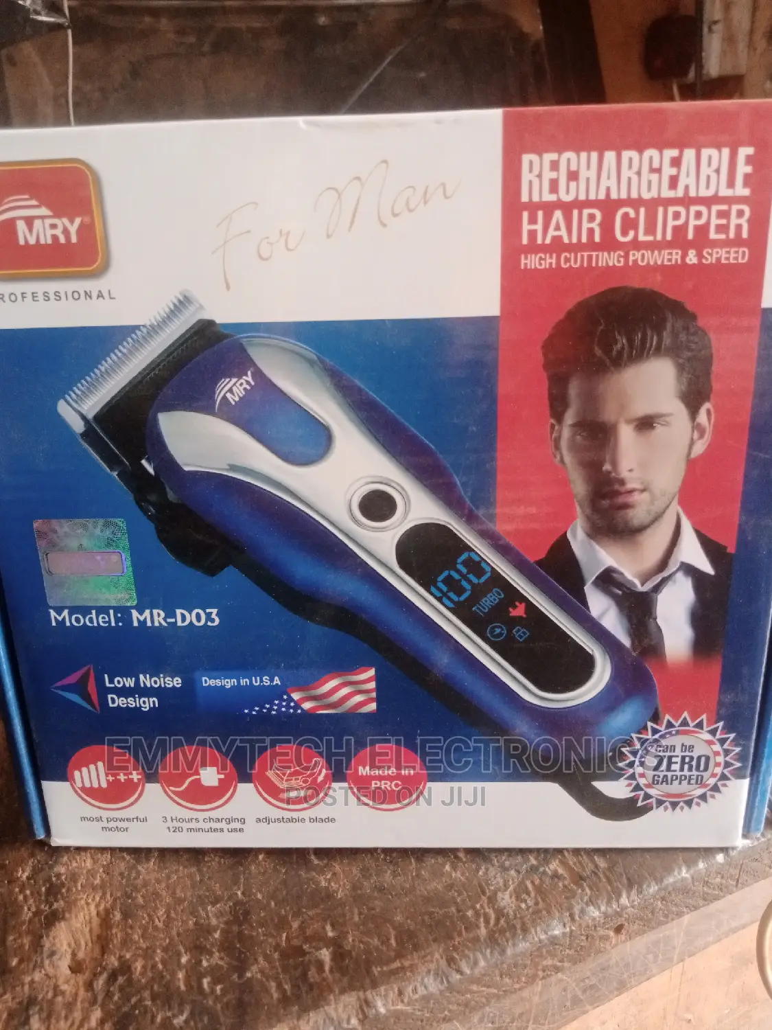 MRY Rechargeable Clipper D03