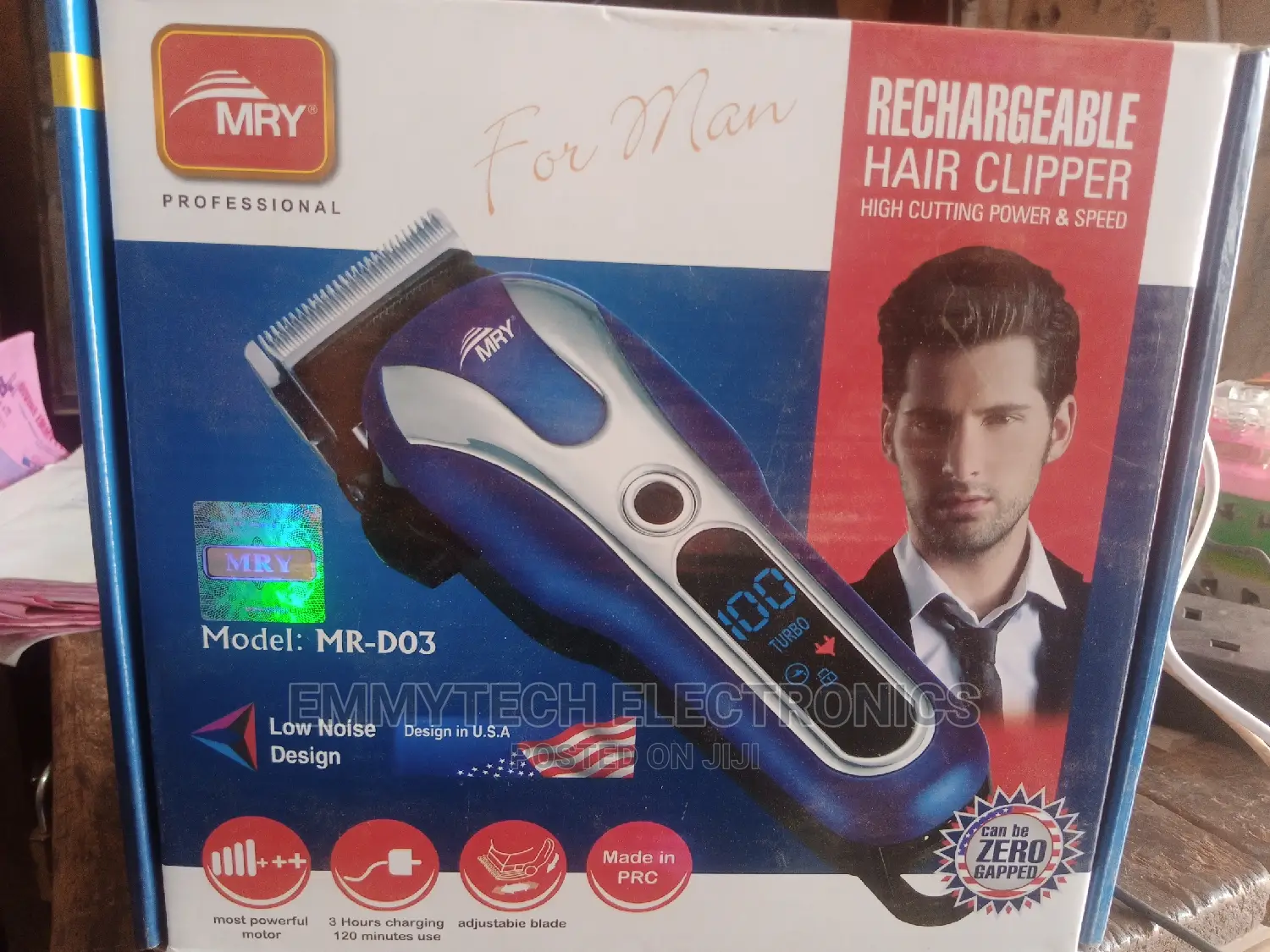 MRY Rechargeable Clipper D03