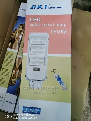 150W LED Solar Akt Street Lamp.