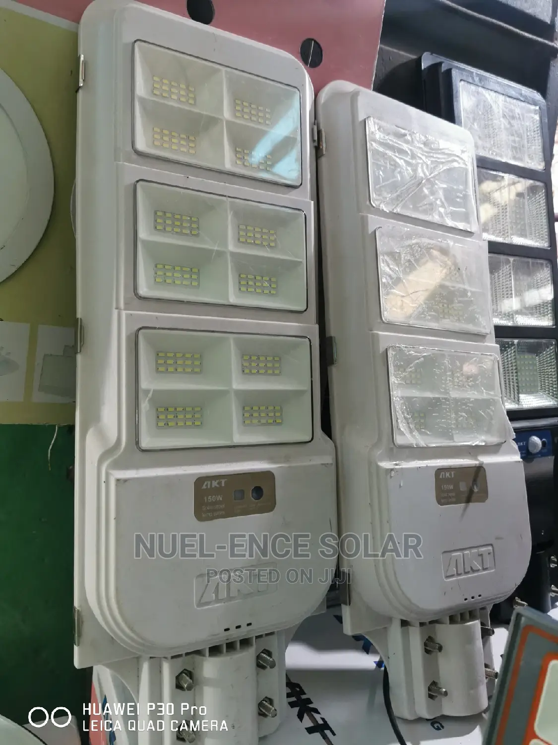150W LED Solar Akt Street Lamp.