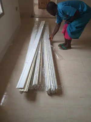 White Fiber Skirtings Cornices