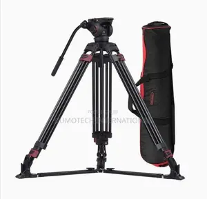 Milibo Heavy Duty Aluminum Fluid Head Tripod Stand