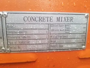 600l Concrete Mixer
