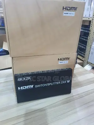 2x8 Port Hdmi Splitter\Switcher Supports 3d 4k/2k