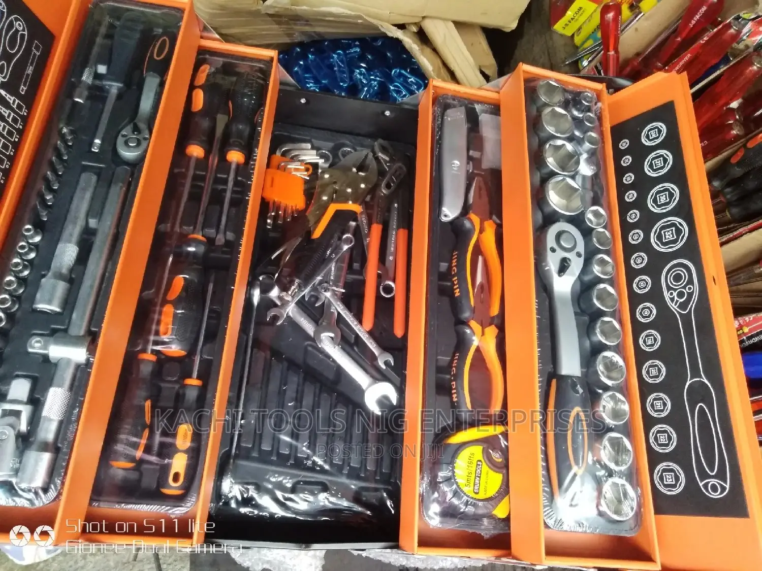 Imported Machincal Tools Box Set