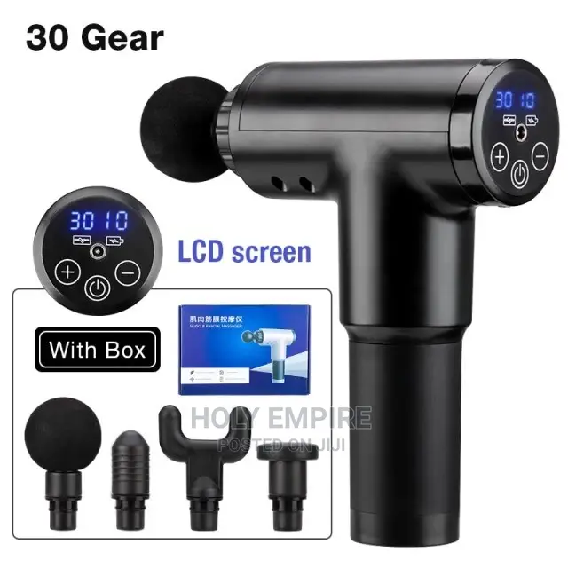 High Power Muscle Massage Gun High Speed Vibration Massager