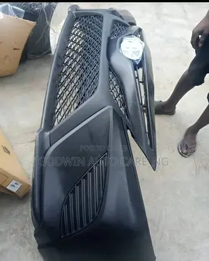 Complete Front Bumper and Grille 2018 Toyota Camry