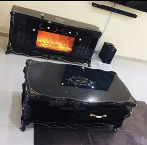 Brand New Quality Fire Place Tv Stand and Center Table