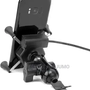 Motorcycle Phone GPS Holder With 5v 2a Usb Charger