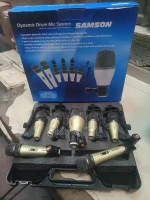 Original 7-Set Samson Drum Microphone's