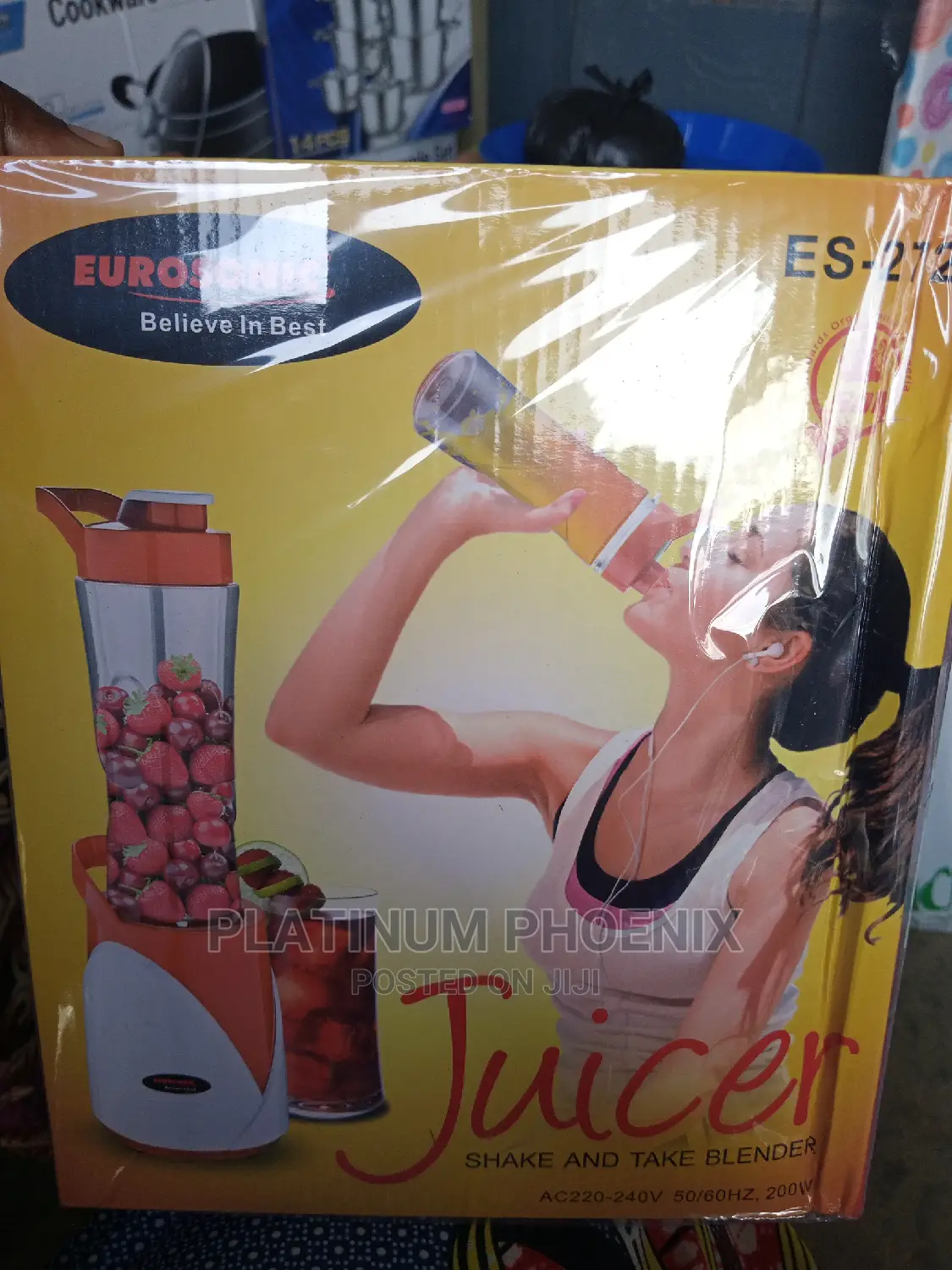 Eurosonic Juicer Shake and Take