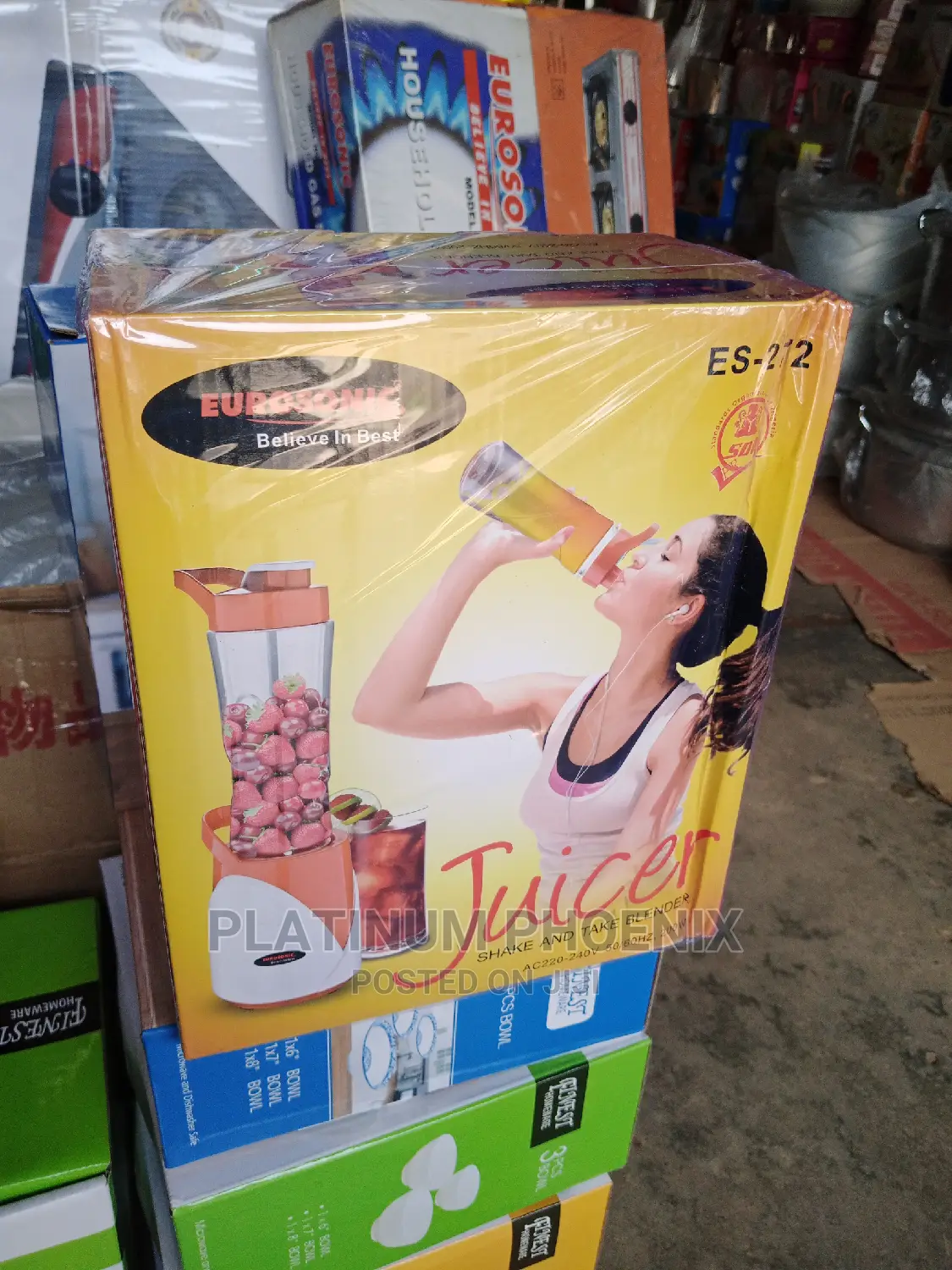 Eurosonic Juicer Shake and Take