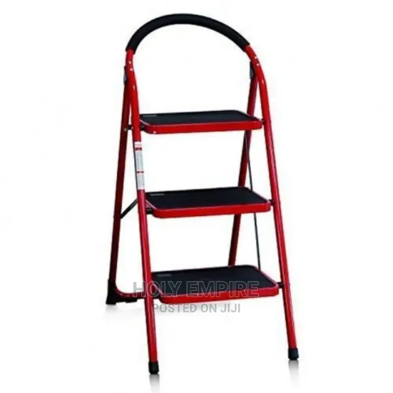 3 Step Hand-Grip Ladder - Folding/Platform -