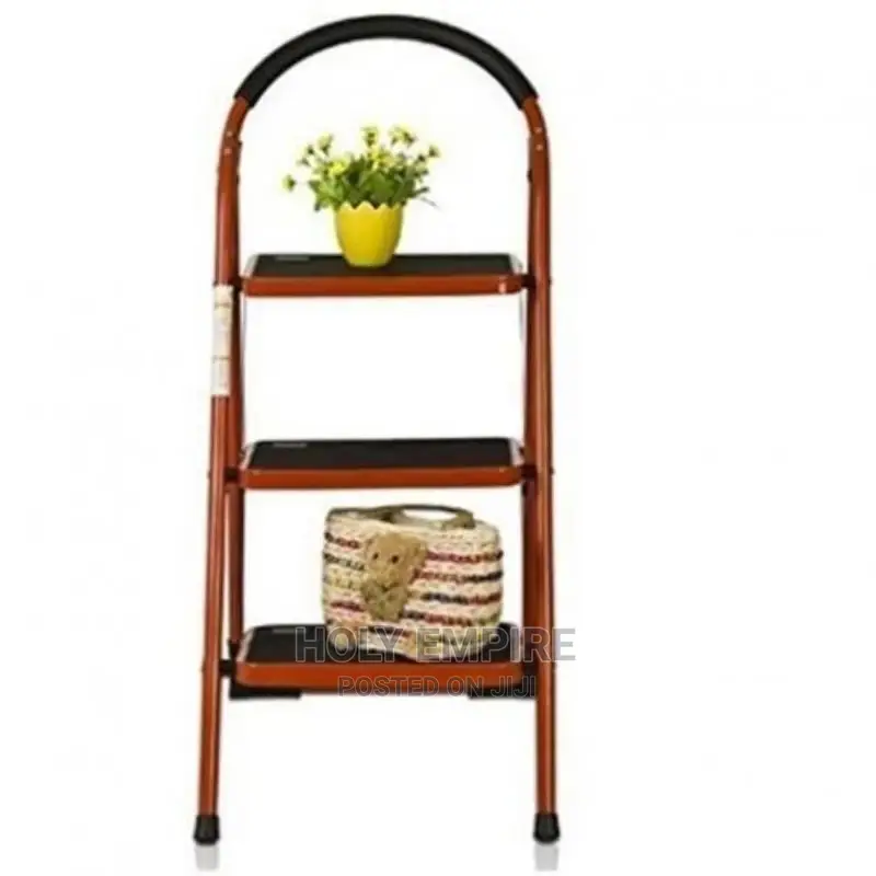 3 Step Hand-Grip Ladder - Folding/Platform -