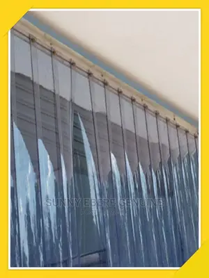 Clear Transparent Translucent Cold Room Curtains Tarpaulin N