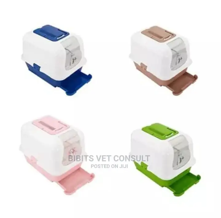 Fully Enclosed Deodorization Double Basin Cat Litter