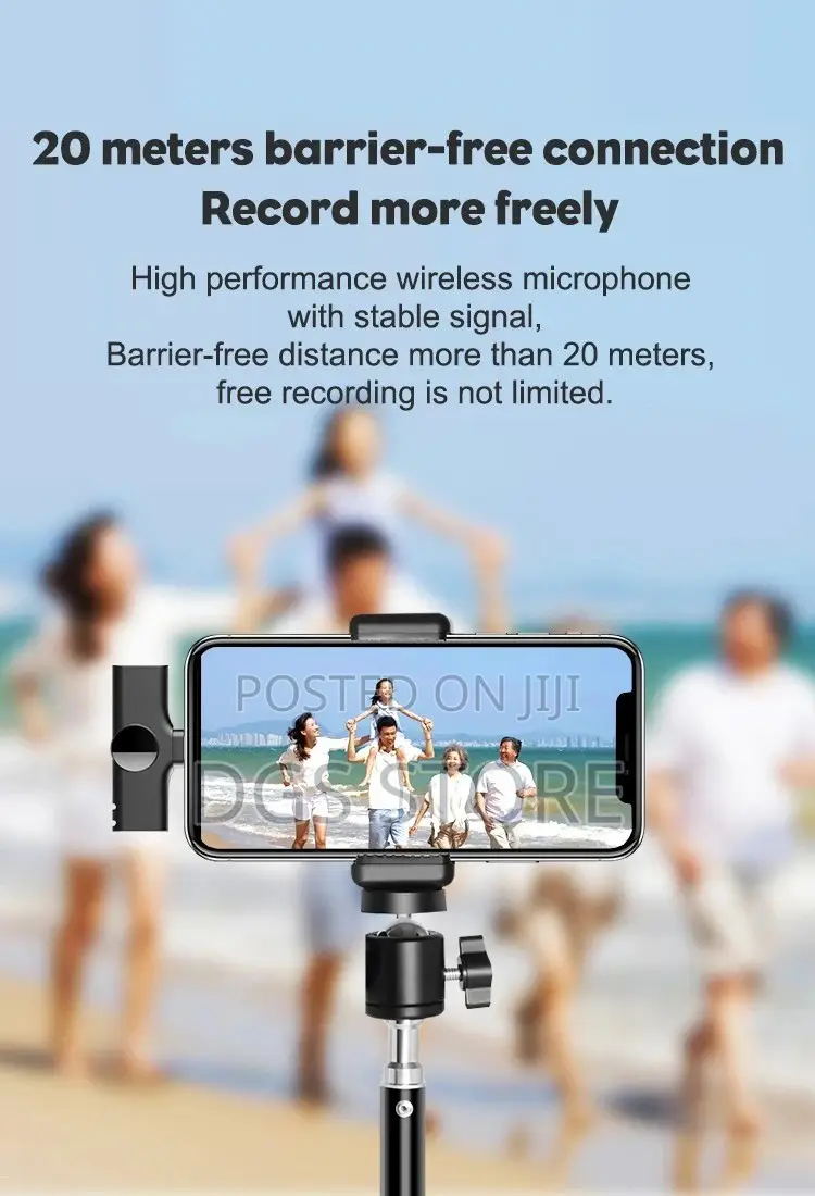 UHF Wireless Microphone for Android, iPhone, iPad, iPod