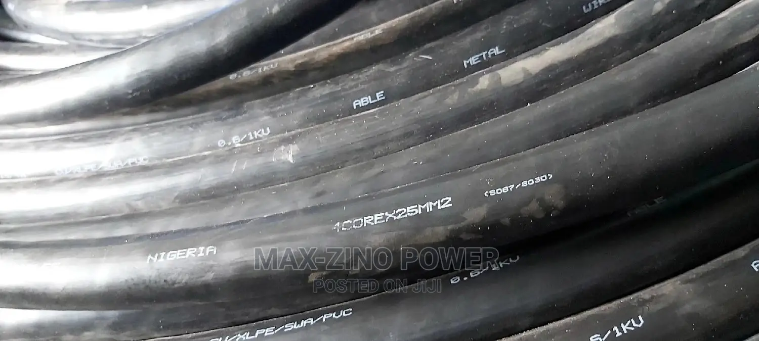25mm 4core Armored Cables