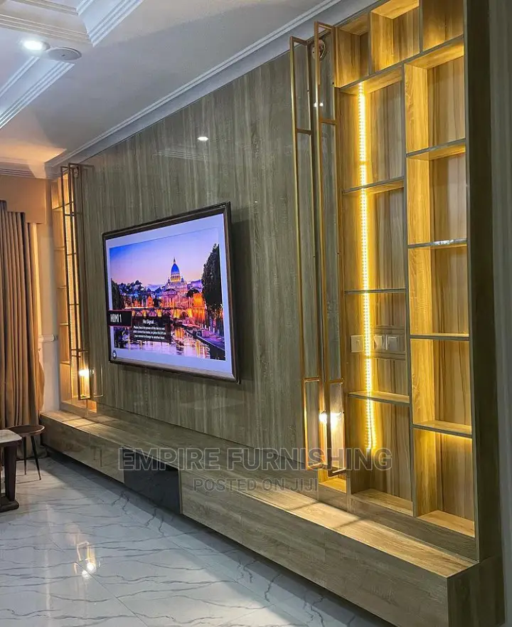 Full Wall Tv Shalve