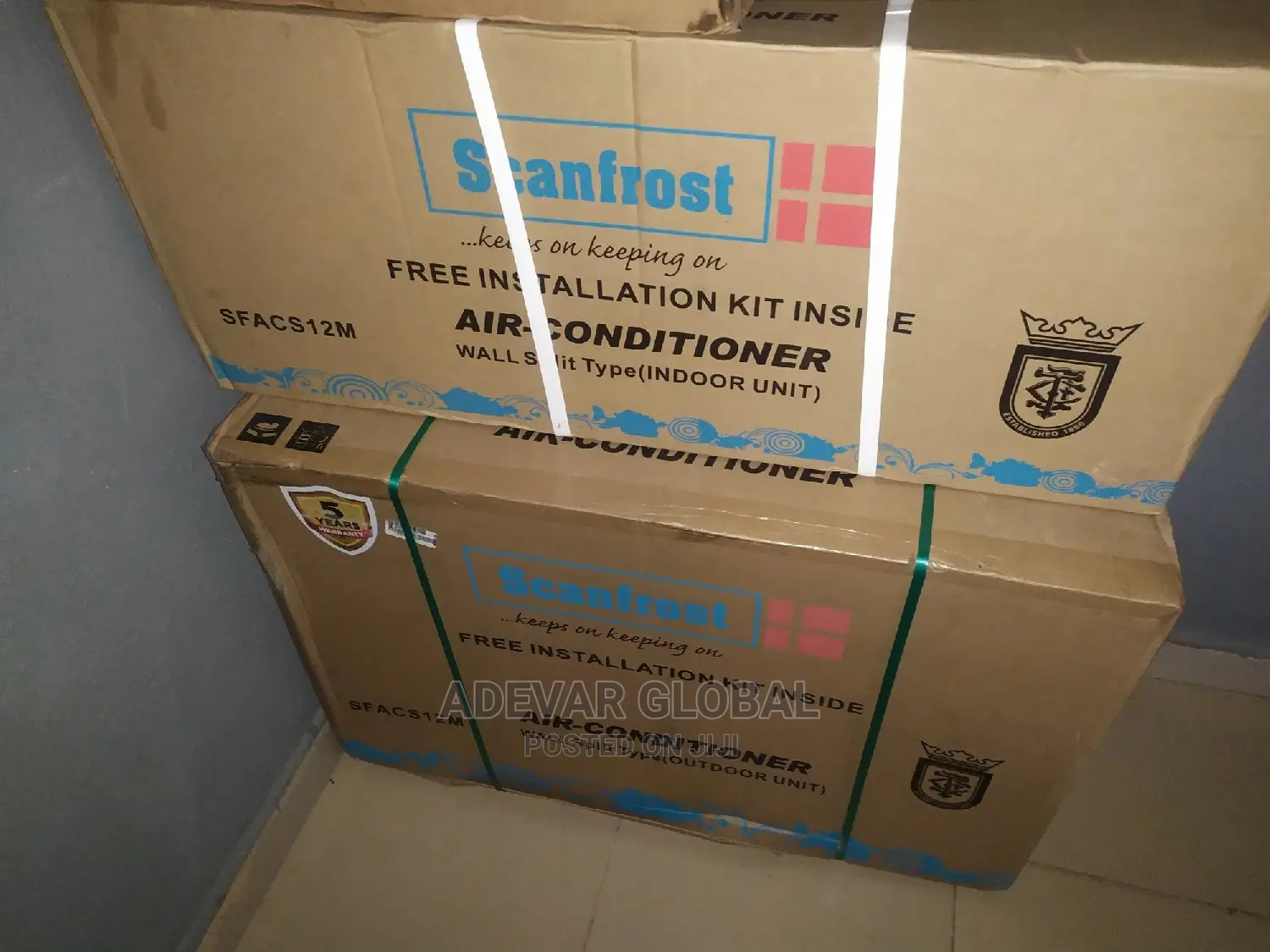 Scanfrost 1.5HP Split Air -Conditioner With INSTALLATION KIT