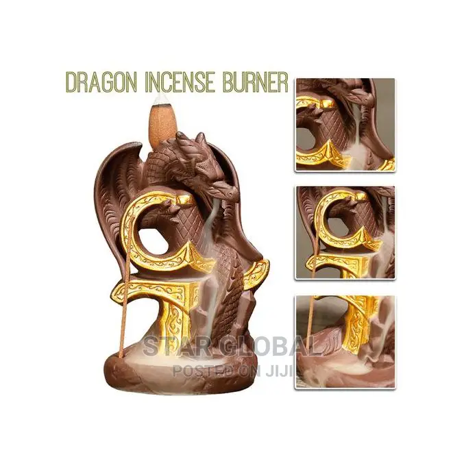 Ceramic Waterfall Backflow Burner Censer