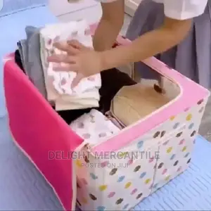 Foldable Multipurpose Cloth Laundry Bag Storage Box