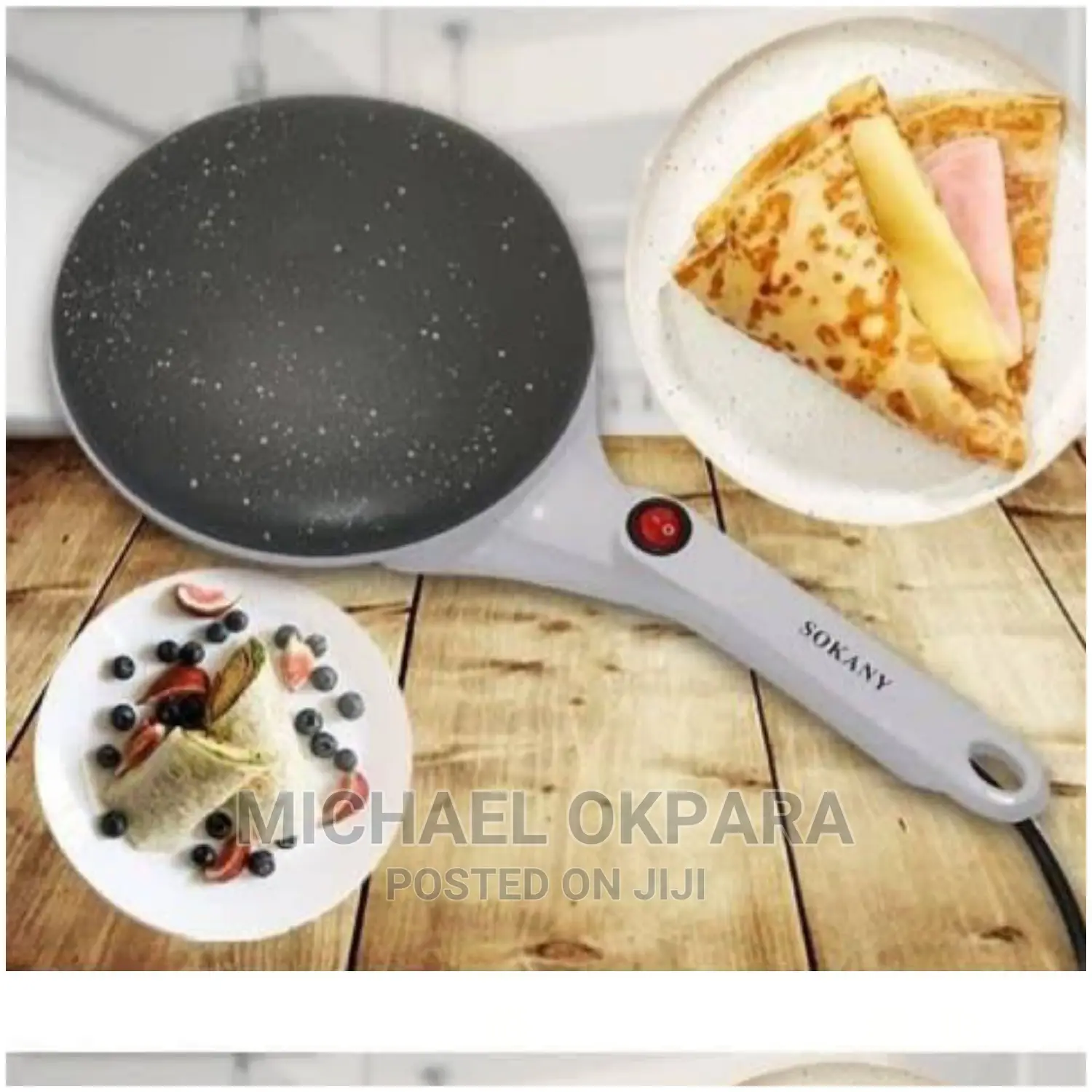 Sokany Electric Crepe Maker