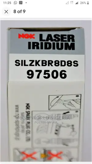 6pcs- Genuine BMW NGK 97506 Laser Iridium Spark Plugs