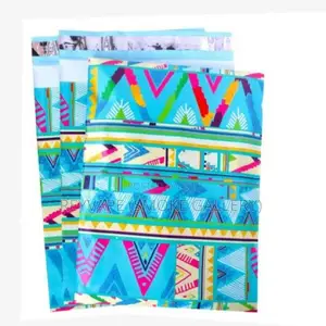 Sky Blue Printing Poly Envelope Mailer Postal Bags 28 X 40cm