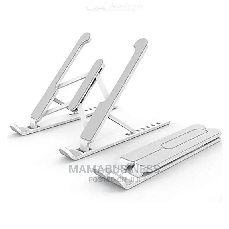 P1 Adjustable Portable Laptop Stand - White