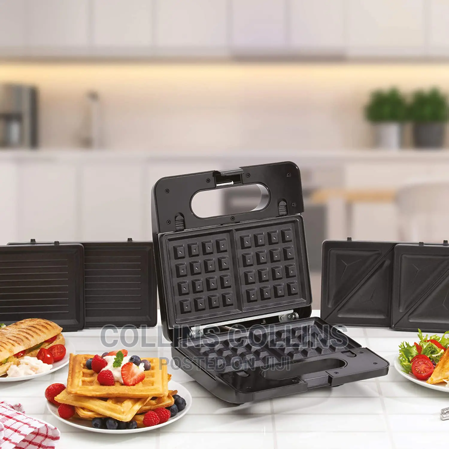 Daewoo SDA1562 3-in-1 Snack Maker,