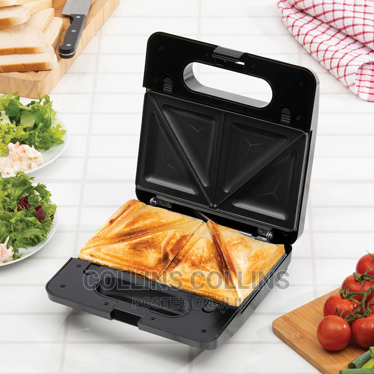 Daewoo SDA1562 3-in-1 Snack Maker,