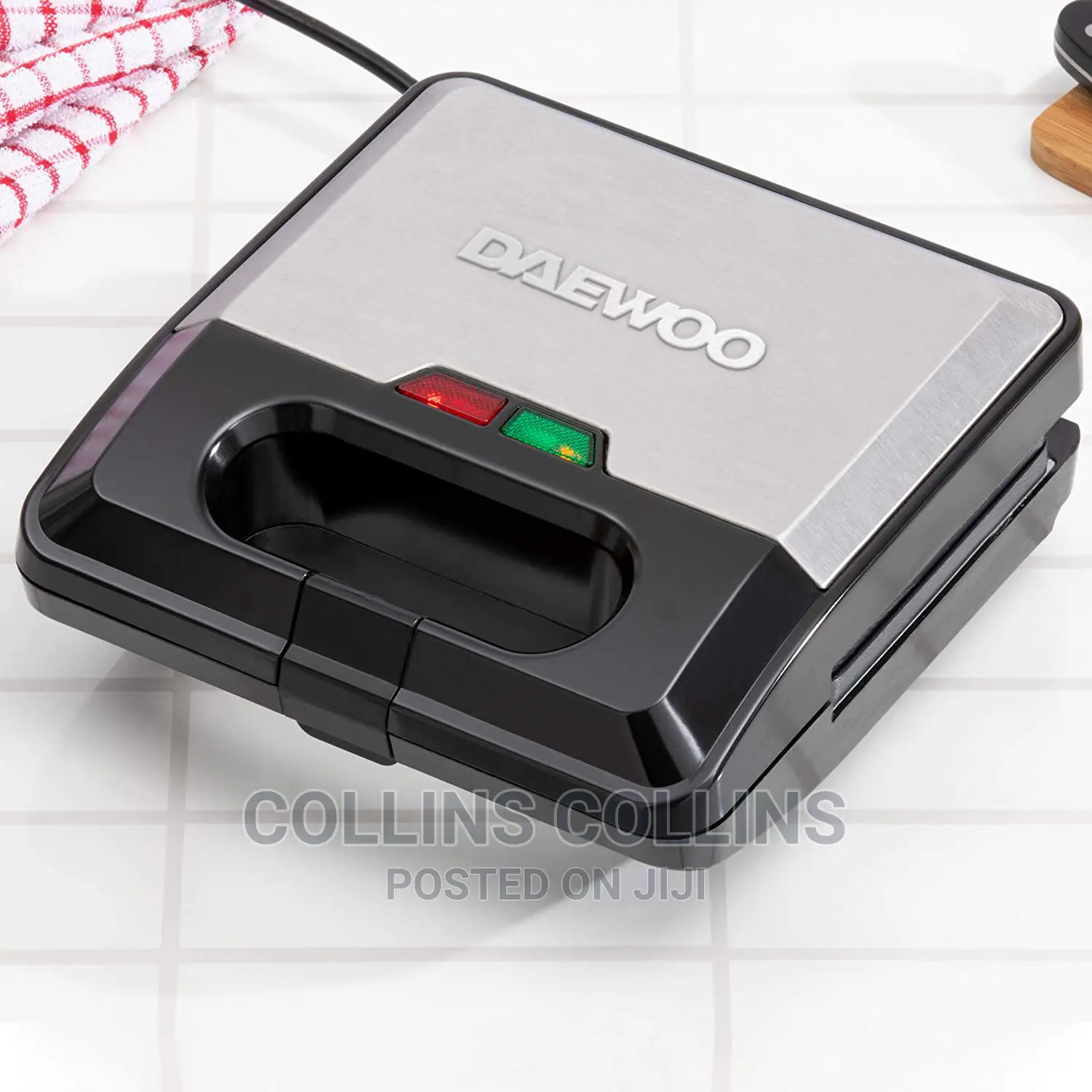 Daewoo SDA1562 3-in-1 Snack Maker,