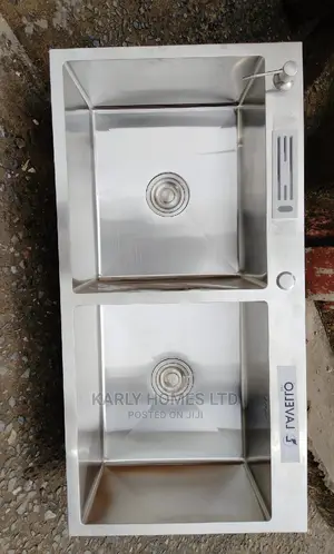 England Double Bowl Handmade Kitchen Sink Hmd10050
