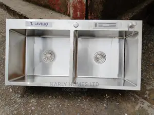 England Double Bowl Handmade Kitchen Sink Hmd10050c