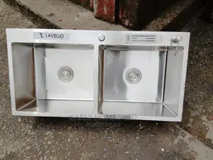 England Double Bowl Handmade Kitchen Sink HMD10050D