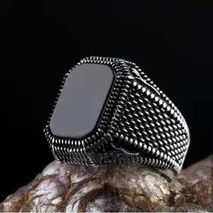 Non Tarnishable Sterling Wedding Ring Set