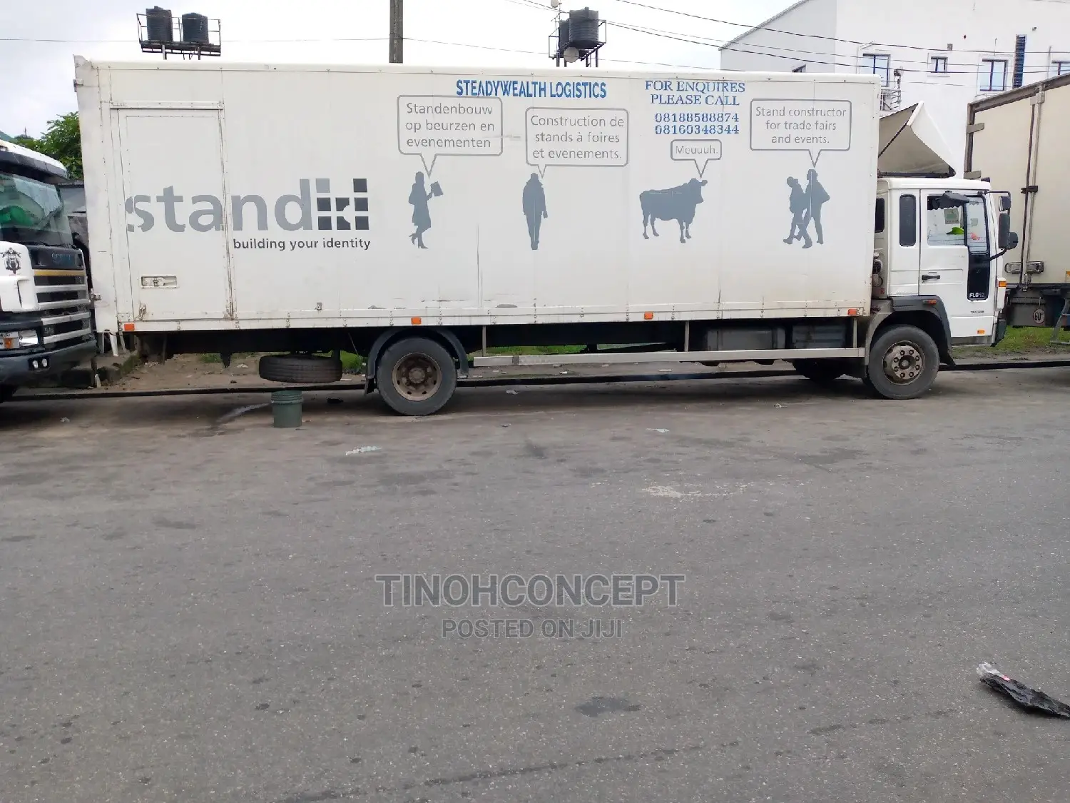 Truck and Cooling Van for Hire