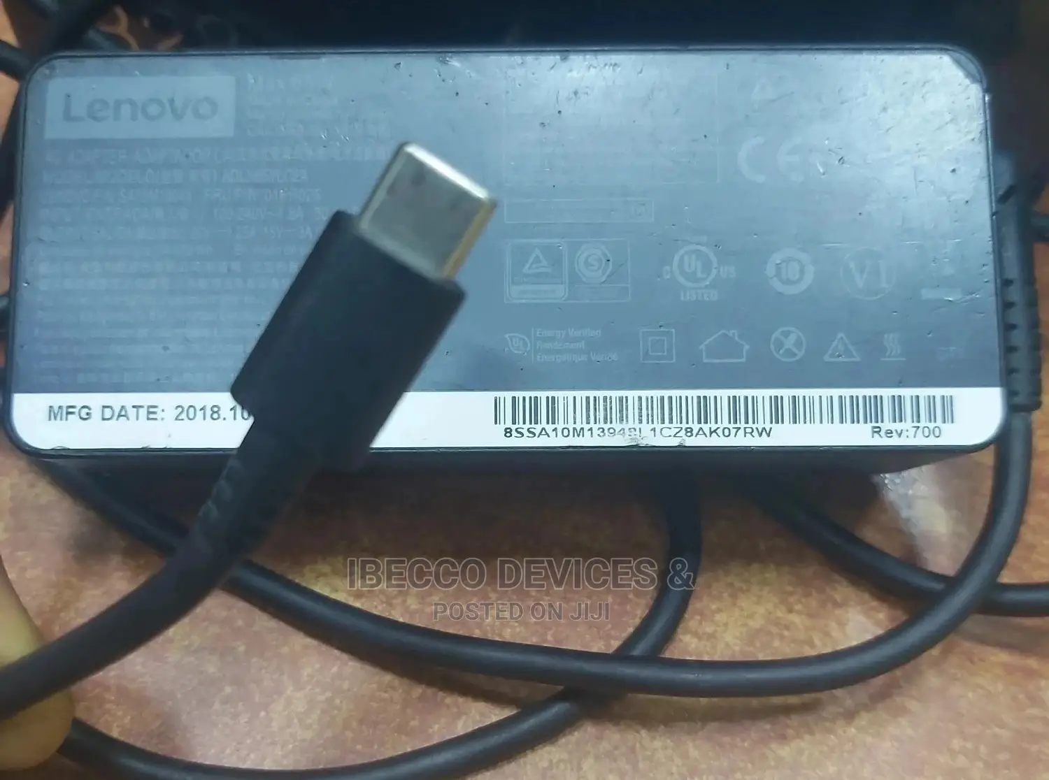 LENOVO Laptop Type C Charger